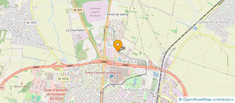 localisation de l'entreprise MADAME SEGOLENE MVOUAMA à CHALON-SUR-SAONE
