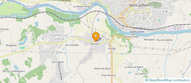 localisation de l'entreprise MADAME SEGOLENE PENICAUT à SAINT-JUNIEN