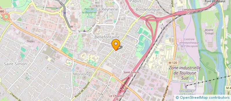 localisation de l'entreprise MADAME SEGOLENE PERTUE à TOULOUSE