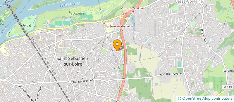localisation de l'entreprise MADAME SEGOLENE PICHON à SAINT-SEBASTIEN-SUR-LOIRE