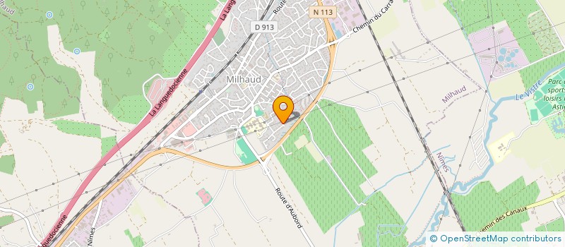 localisation de l'entreprise MADAME SEGOLENE PIERREDON  MILHAUD