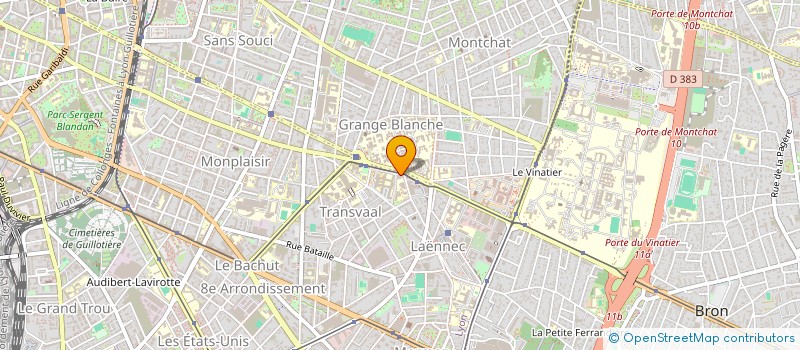 localisation de l'entreprise MADAME SEGOLENE PONSOT à LYON