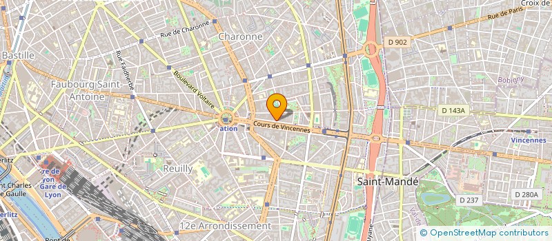 localisation de l'entreprise MADAME SEGOLENE RAGU  PARIS