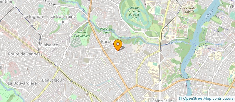 localisation de l'entreprise MADAME SEGOLENE SIRET à NANTES