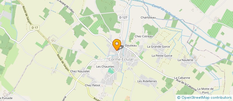 localisation de l'entreprise MADAME SEGOLENE TRIBOULET  CORME-ECLUSE