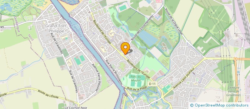 localisation de l'entreprise MADAME SEHLIA JONCKHEERE à GRAVELINES
