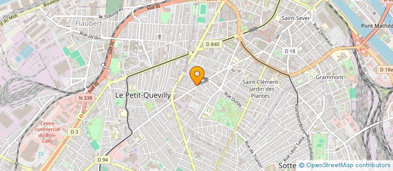 localisation de l'entreprise MADAME SEHOMI AHOEFA AZONAHA à ROUEN