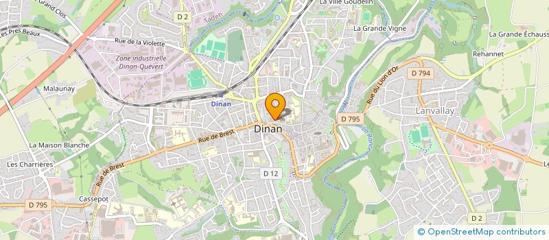 localisation de l'entreprise MADAME SEIKO BABA  DINAN