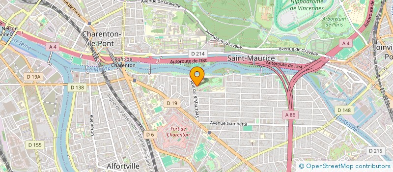 localisation de l'entreprise MADAME SEJUNG KIM à MAISONS-ALFORT