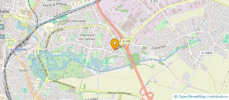 localisation de l'entreprise MADAME SEKALA BAE  LA ROCHELLE