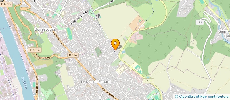 localisation de l'entreprise MADAME SEKINAT SMITH  LE MESNIL-ESNARD