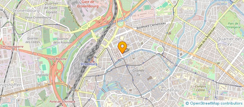localisation de l'entreprise MADAME SELEN AVCI à STRASBOURG