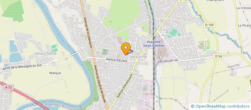 localisation de l'entreprise MADAME SELEN INCIRLI  VEAUCHE