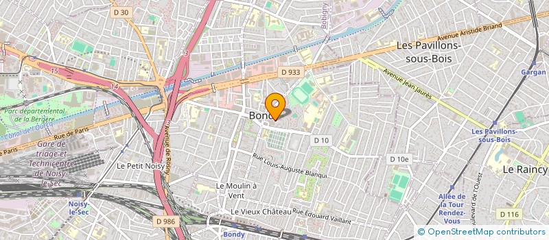 localisation de l'entreprise MADAME SELEN SATICI  BONDY