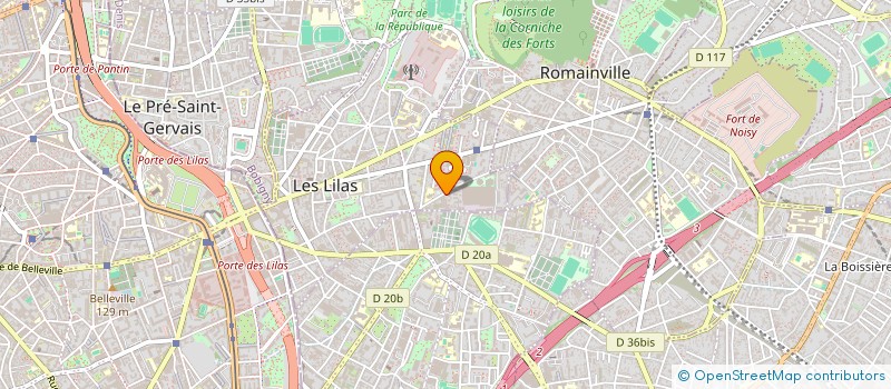 localisation de l'entreprise MADAME SELEN SEKERCI à LES LILAS