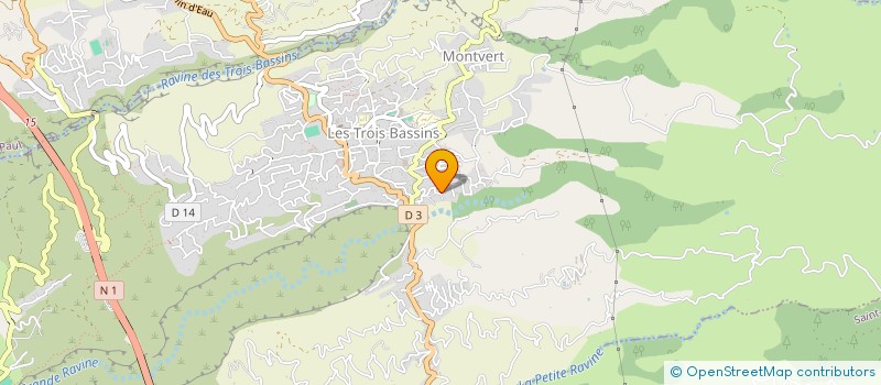 localisation de l'entreprise MADAME SELENA CAROUPIN  LES TROIS-BASSINS