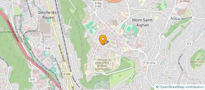 localisation de l'entreprise MADAME SELENA DA SILVA à MONT-SAINT-AIGNAN