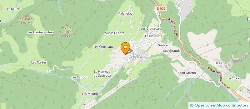 localisation de l'entreprise MADAME SELENA DE MOUBRAY  SEYTROUX