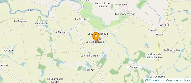 localisation de l'entreprise MADAME SELENA DELAIRE  LA FERRIERE