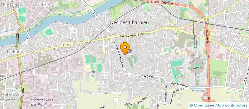 localisation de l'entreprise MADAME SELENA HAMOUDI  DECINES-CHARPIEU
