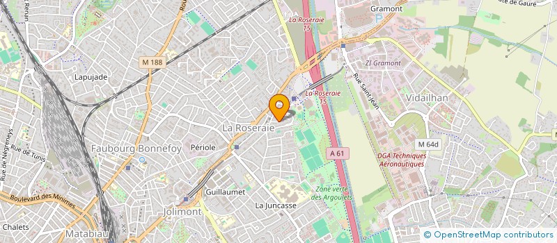localisation de l'entreprise MADAME SELENA MERCIER à TOULOUSE