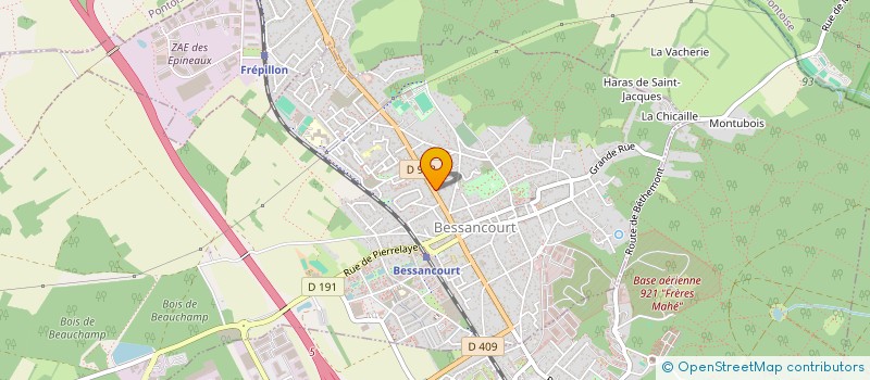 localisation de l'entreprise MADAME SELENA TEIXEIRA  BESSANCOURT