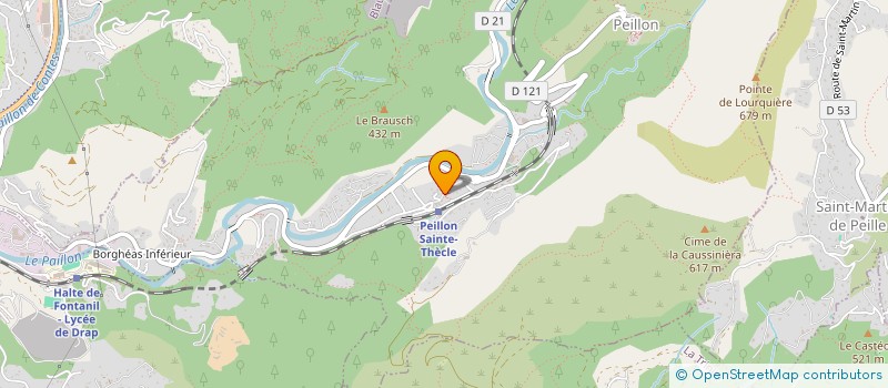 localisation de l'entreprise MADAME SELENAY CHARVIEUX  PEILLON