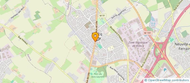 localisation de l'entreprise MADAME SELENE BRECKPOT  SAINT-LAURENT-BLANGY