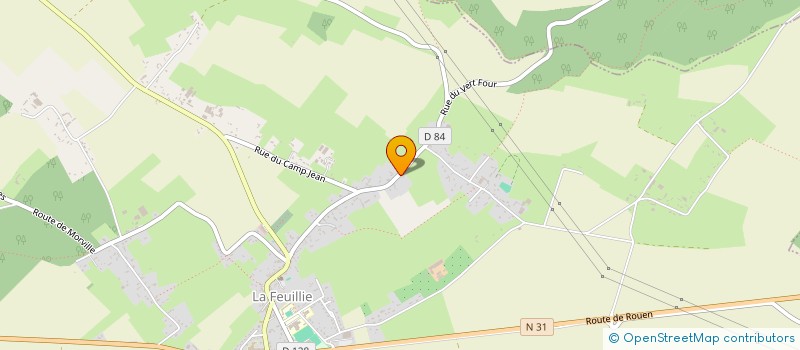 localisation de l'entreprise MADAME SELENE DECICCO  LA FEUILLIE