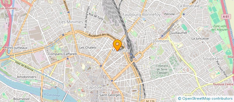 localisation de l'entreprise MADAME SELENE LARA HINOJOSA à TOULOUSE