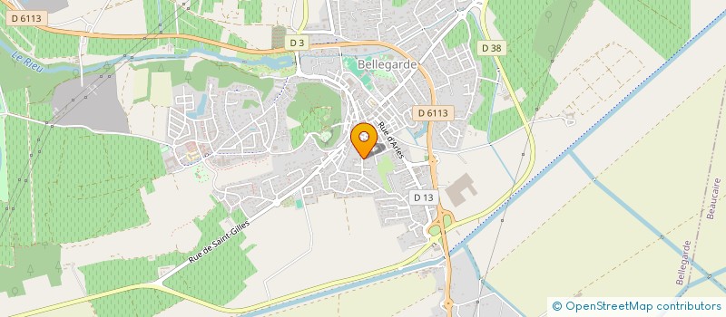 localisation de l'entreprise MADAME SELENE STEPANCIC à BELLEGARDE