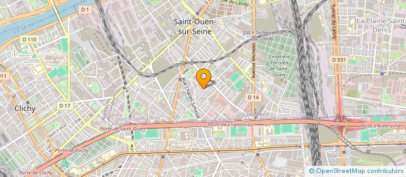 localisation de l'entreprise MADAME SELIA ZEGHDANE YILMAZ à SAINT-OUEN-SUR-SEINE