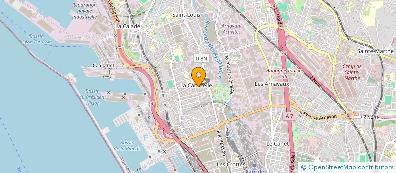 localisation de l'entreprise MADAME SELIMA ZIANI à MARSEILLE