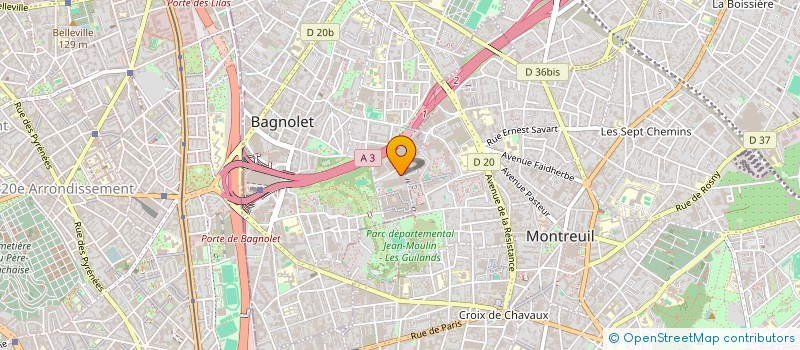 localisation de l'entreprise MADAME SELIMATA DIOUMASSE à BAGNOLET