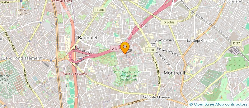 localisation de l'entreprise MADAME SELIMATA DIOUMASSI à BAGNOLET