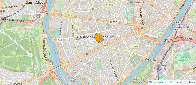 localisation de l'entreprise MADAME SELIN ADSIZ à BOULOGNE-BILLANCOURT