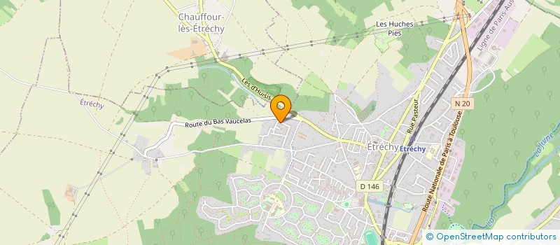 localisation de l'entreprise MADAME SELIN BAGCI  ETRECHY