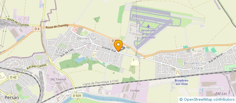 localisation de l'entreprise MADAME SELIN DURSUN  BERNES-SUR-OISE