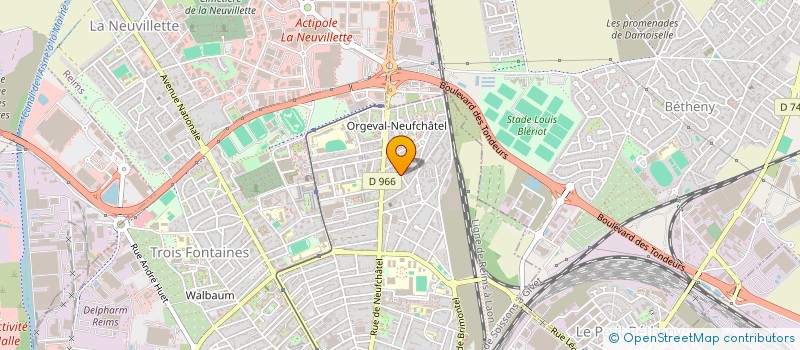 localisation de l'entreprise MADAME SELIN UNAL  REIMS