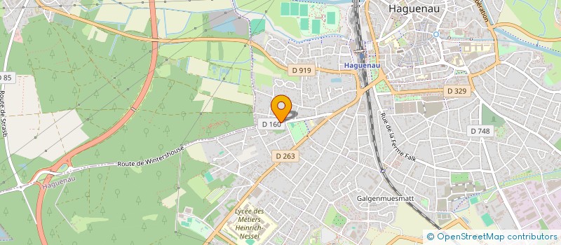 localisation de l'entreprise MADAME SELINE AK  HAGUENAU