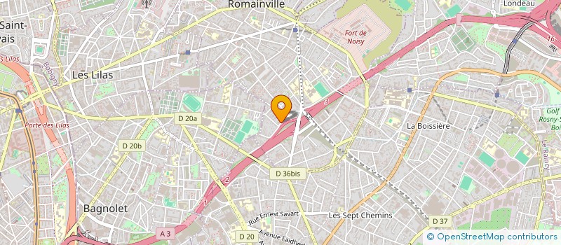 localisation de l'entreprise MADAME SELINE BOUSKILA à ROMAINVILLE