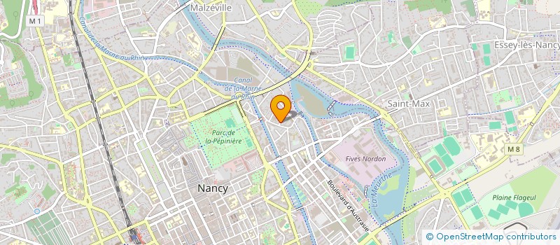 localisation de l'entreprise MADAME SELJVETE DOBREVA  NANCY