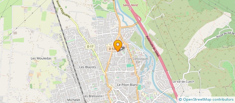 localisation de l'entreprise MADAME SELMA ABDELMOULA  SALON-DE-PROVENCE