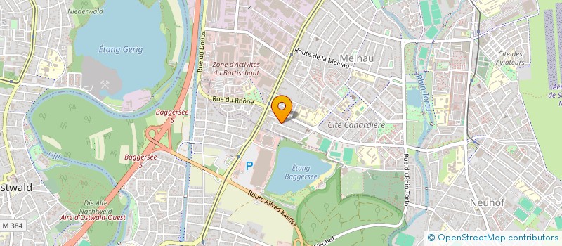 localisation de l'entreprise MADAME SELMA ASSAR à STRASBOURG