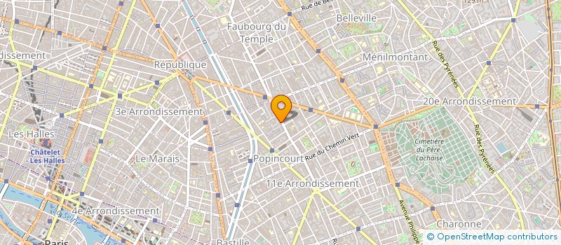 localisation de l'entreprise MADAME SELMA BOUKARI à PARIS