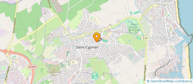 localisation de l'entreprise MADAME SELMA COBAN  SAINT-CYPRIEN