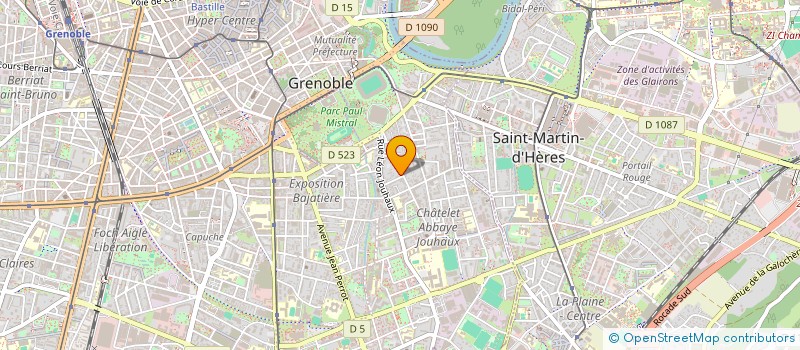 localisation de l'entreprise MADAME SELMA HACHI à GRENOBLE