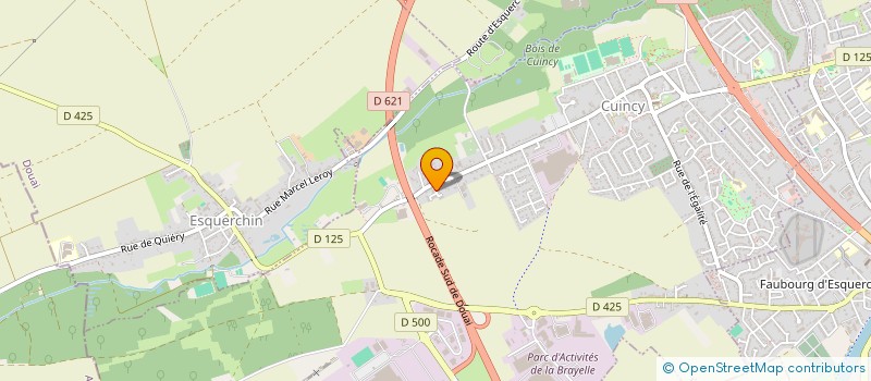 localisation de l'entreprise MADAME SELMA IADADAINE  CUINCY