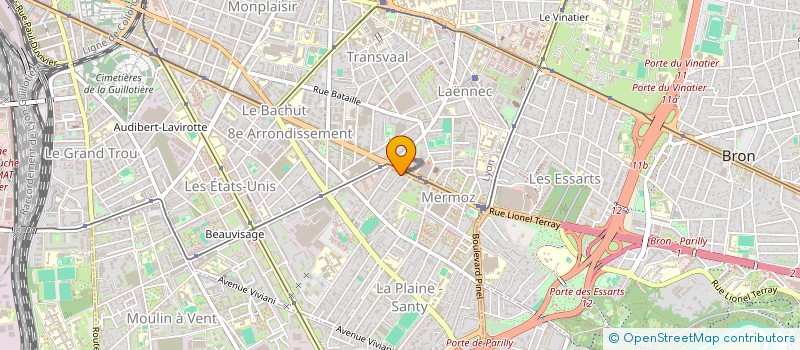 localisation de l'entreprise MADAME SELMA KADDED  LYON