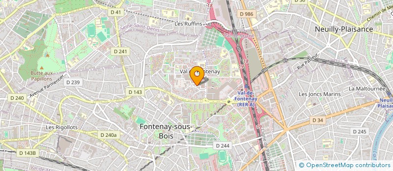 localisation de l'entreprise MADAME SELMA KASBADJI à FONTENAY-SOUS-BOIS